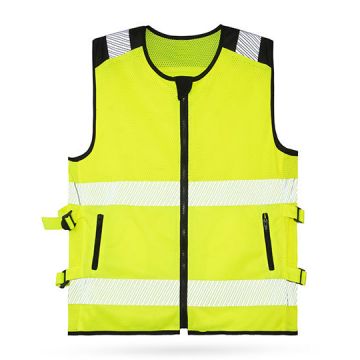 Korntex KX163 Hi-Vis Mesh Motorcycle Safety Vest “Naxos”