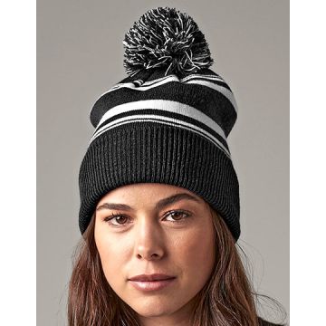 Beechfield CB473R Striped Fan Beanie