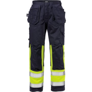 FRISTADS 125941 Flame high vis werkbroek klasse 1 2586 FLAM