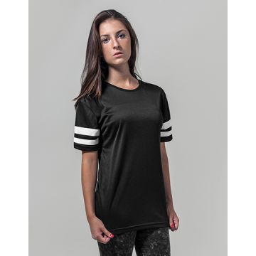 Build Your Brand BY033 Ladies´ Mesh Stripe Tee
