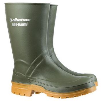 Albatros 564020 GUARDIAN MID GREEN Nitrile Rubber Boots