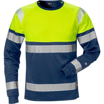 FRISTADS 129513 High vis T-shirt met lange mouwen klasse 1 7519 THV