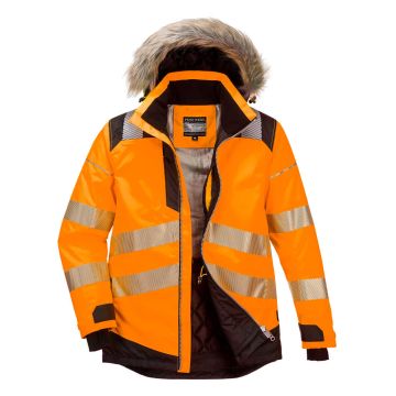 Portwest PW369 PW3 Hi-Vis Winter Parka