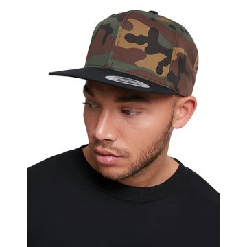 FLEXFIT FX6089TC Classic Snapback 2-Tone Camo Cap
