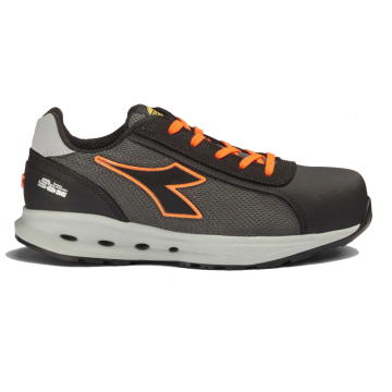 Diadora Glove A.Box Low Pro S1PS 183121 C8321 Asphalt / Orange Fluo