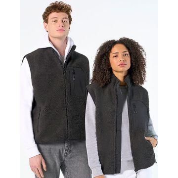 SOL´S L04041 Unisex Sherpa Bodywarmer Fury
