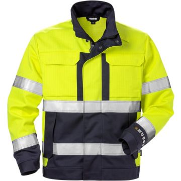 FRISTADS 125938 Flame high vis jack klasse 3 4584 FLAM