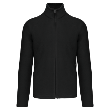 Kariban K917 Microfleece met rits en raglanmouwen heren