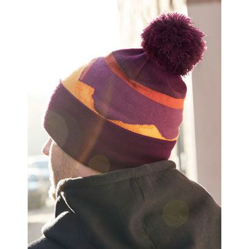 Beechfield CB395R Mountain Peaks Pom Pom Beanie
