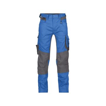 DASSY 200980 Dynax Werkbroek met stretch en kniezakken - Blauw