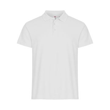 Clique 028230 Basic Polo - Wit