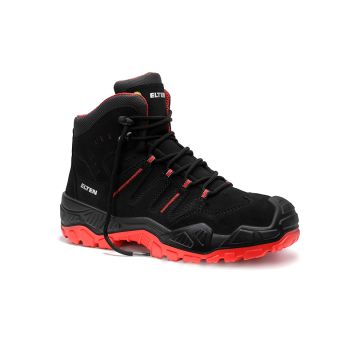 Elten QUENTIN black-red Mid ESD S3S 763801