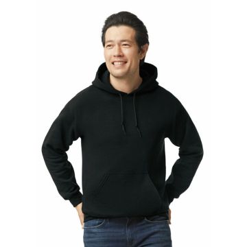 Gildan Sweater Hooded HeavyBlend for him GIL18500 - Zwart