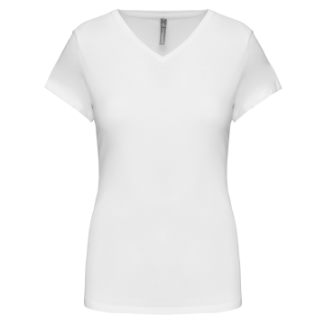 Kariban K3015 Dames-T-shirt V-hals korte mouwen