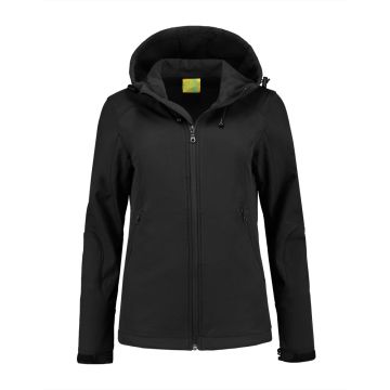 L&S Hooded Softshell Jacket for Her LEM3627