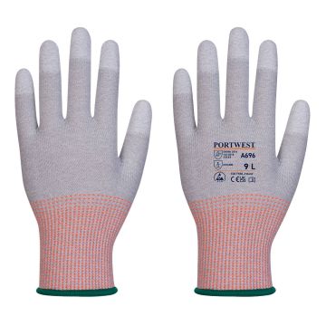 Portwest A696 LR13 ESD PU vingertop snijhandschoen - (12 pr)