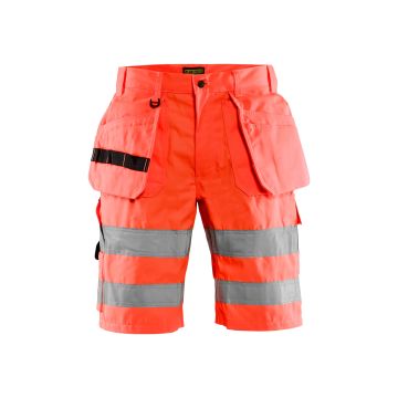 Blaklader 1535 High Vis Short met gereedschapszakken