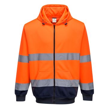 Portwest B317 Hi-Vis Tweekleuren Hoody met rits