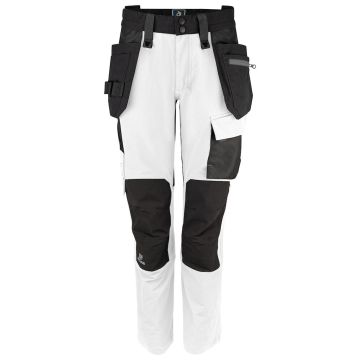 ProJob 645564 5564 LADIES STRETCH PANTS WITH KNEE POCKETS AND TOOL POCKETS