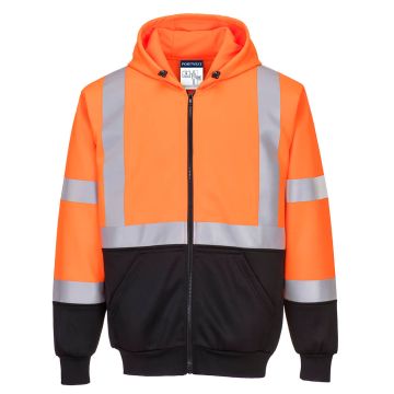 Portwest B315 Hi-Vis Tweekleuren Hoody met rits