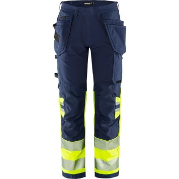 Fristads 134187 High Vis Green werkbroek stretch klasse 1 2643 GSTP