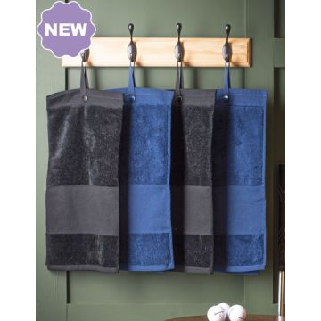 Towel City TC014 Deluxe Velour Golf Towel