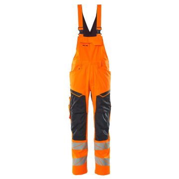 MASCOT 19569 Amerikaanse overall met kniezakken ACCELERATE SAFE - Oranje