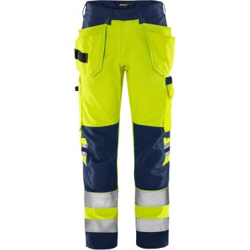 Fristads 131981 High vis Green werkbroek klasse 2 2641 GPLU