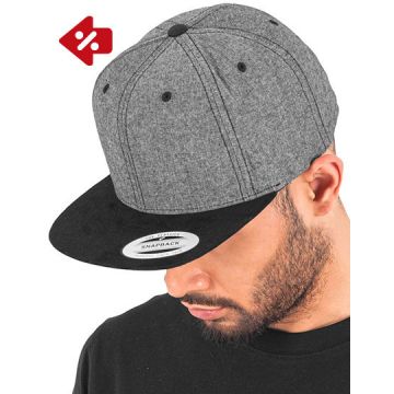 FLEXFIT FX6089CH Chambray-Suede Snapback