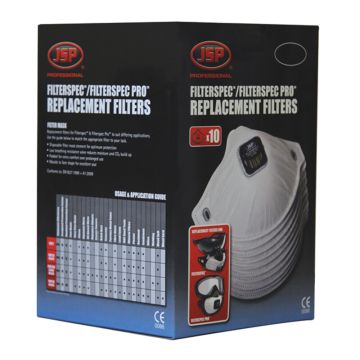 ASG04B Filterspec FFP2OV filter/10st