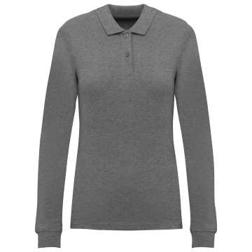 Kariban K2028A Bio180 piqué damespolo lange mouwen