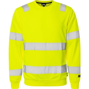 FRISTADS 110151 High vis sweatshirt klasse 3 7446 SHV