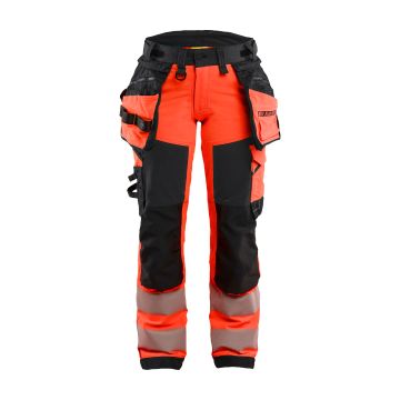Blaklader 7022 Women's High Vis Work Pants 4-Way Stretch