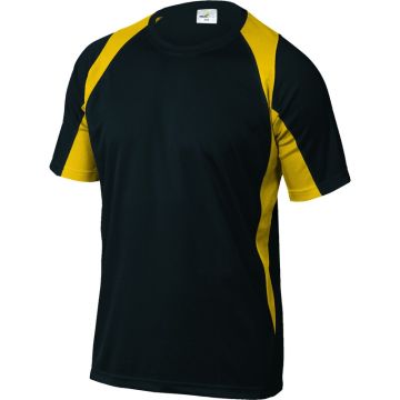 Delta Plus BALI BLACK-YELLOW T-SHIRT