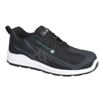 Portwest FC06 S1PS  Zwart/Blauw