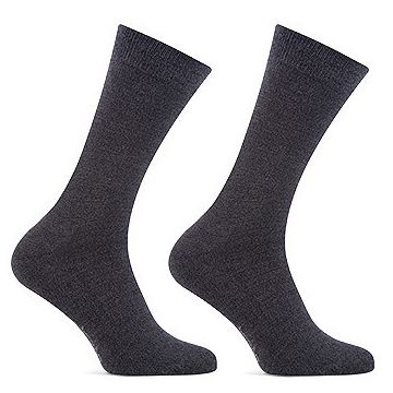 Basset Bamboo Sokken Terry Sole 2-pack 31025