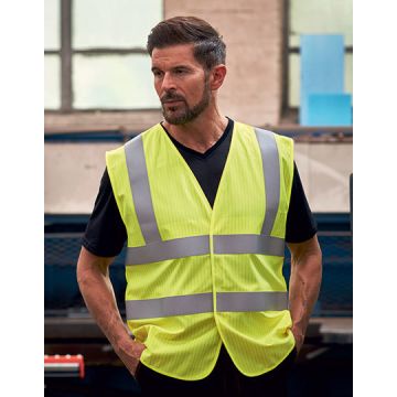 YOKO YK1000 Hi-Vis Anti-Static Flame Retardant Waistcoat