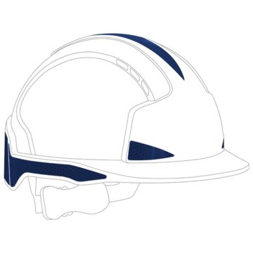 JSP AHV390-000-500 Stickers Blauw