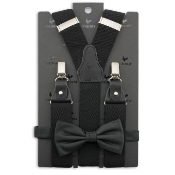 Sir Redman SR20065 ( SRCOMBI20065B ) bretels combi pack Essential Black