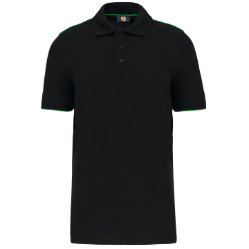 WK. Designed To Work WK270 Contrasterende polo Day To Day korte mouwen