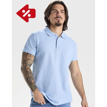 Roly RY6638 Men´s Star Poloshirt - Roze