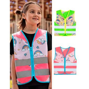 Korntex KX124K Children´s Safety Vest Action Fantasy CO² Neutral