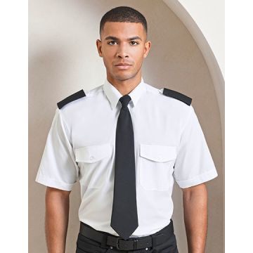 Premier Workwear PW212 Pilot Shirt Short Sleeve