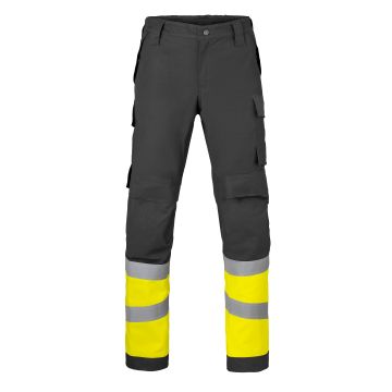 Havep 80567 Werkbroek char/fluo geel, 68