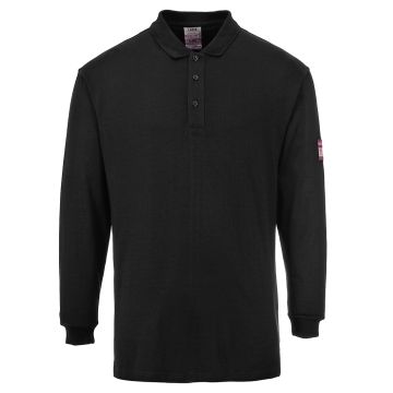 Portwest FR10 Vlamvertragende Modaflame Antistatische lange mouw Polo Shirt
