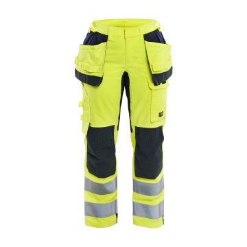 Blaklader 7145 Dames Multinorm werkbroek met stretch en gereedschapszakken inherent