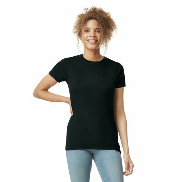 Gildan T-shirt SoftStyle SS for her GIL64000L - Zwart