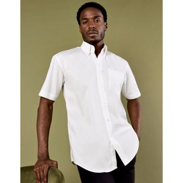 Kustom Kit K109 Men´s Classic Fit Premium Oxford Shirt Short Sleeve - Blauw