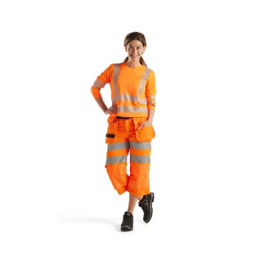 Blaklader 3485 Women's UV T-shirt long sleeve High Vis