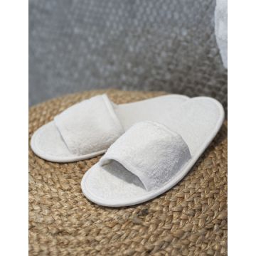 Towel City TC64 Classic Terry Slippers - Open Toe